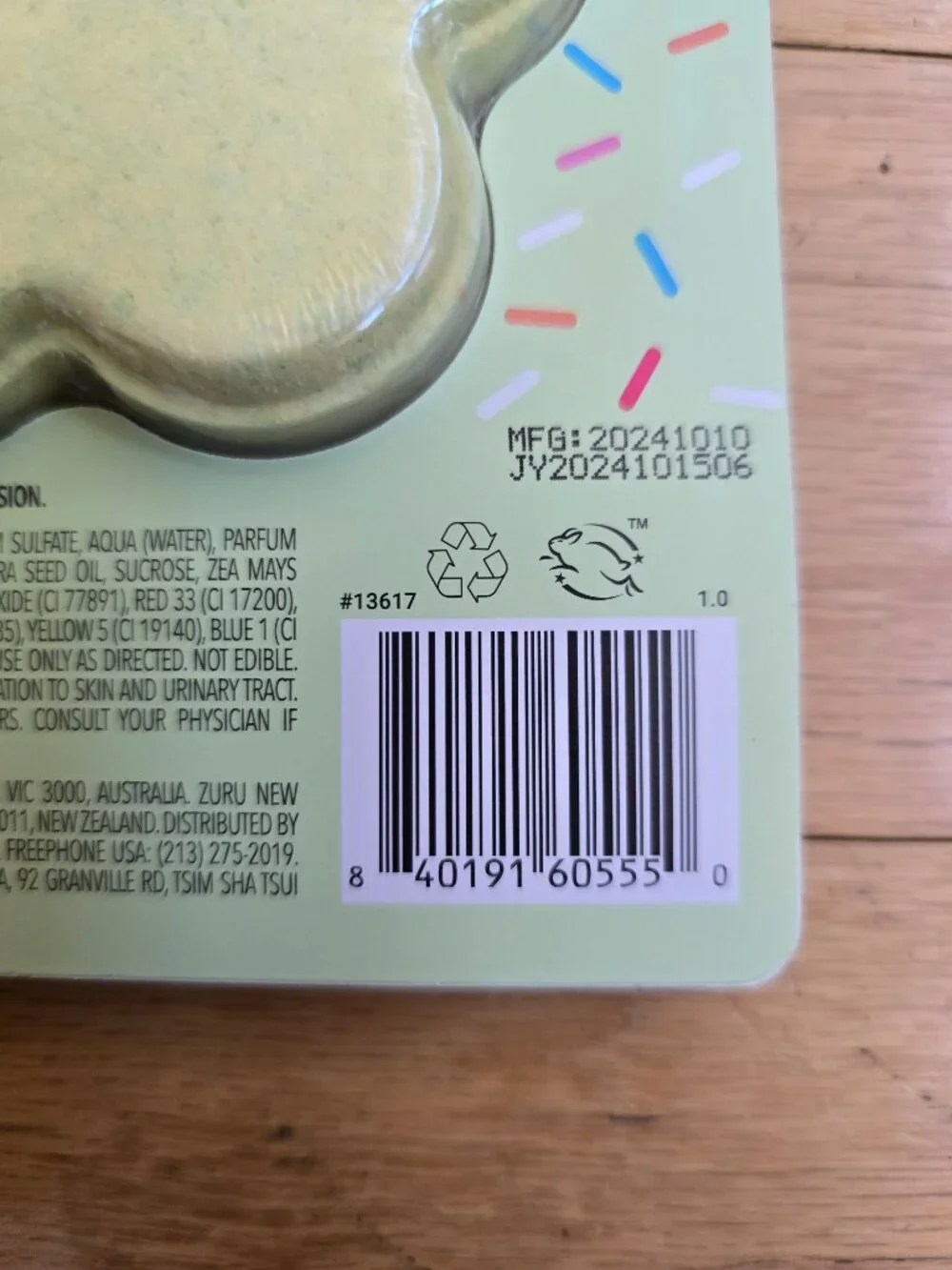 DAISE | Zuru Mini Brands Candy Dream Green Flower Shaped Fizzy Bath Bomb